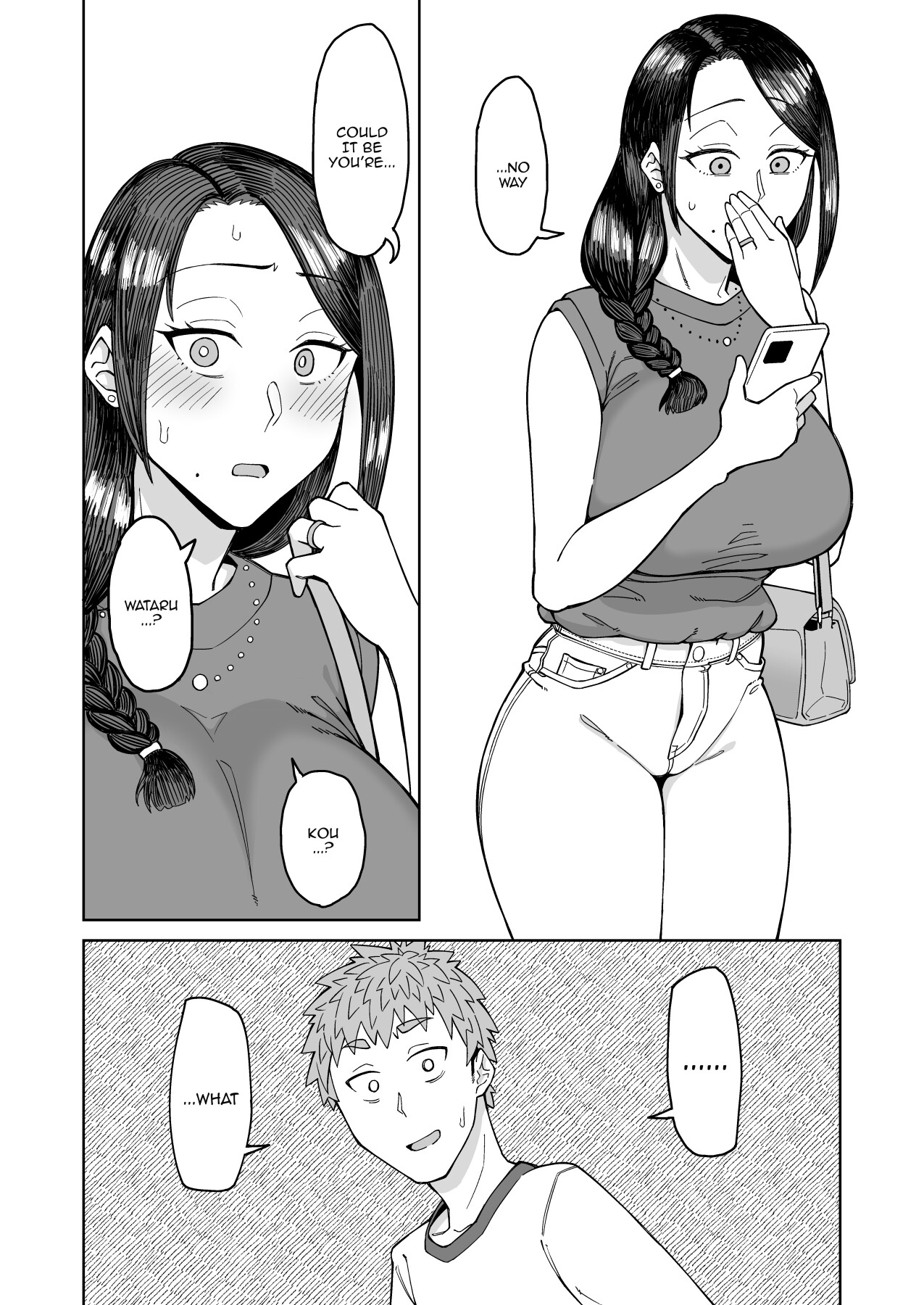 Hentai Manga Comic-My First Love Was My Friend's Mom-Read-7